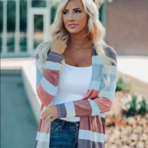 Colorful cardigan